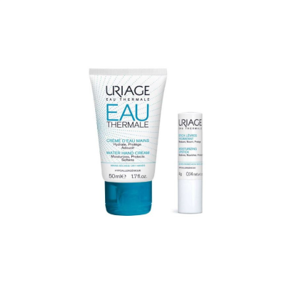 Uriage Eau Thermale Water Hand Cream 50 ml + Lipstick 4 gr - 1