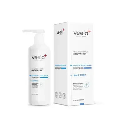 Veela Kolajen ve Keratin Saç Bakım Şampuanı 500 ml - Veela