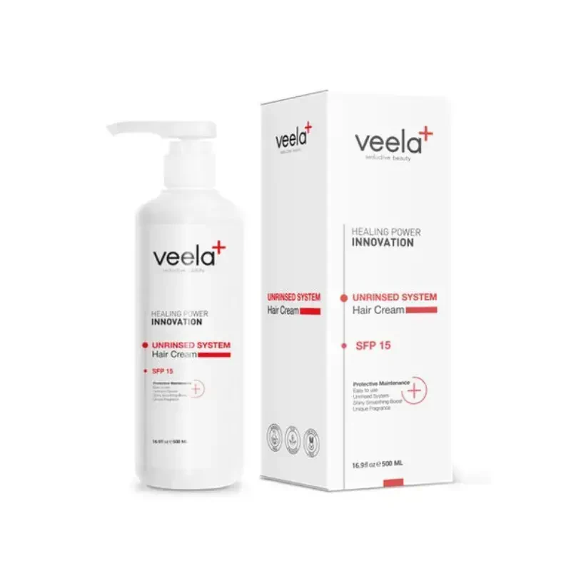 Veela Zayıflamış Saçlar İçin Durulanmayan Bakım Kremi 500 ml -1