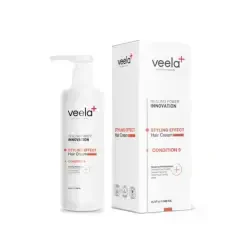 Veela Zor Şekillenen Saçlar İçin Durulanmayan Şekillendirici Saç Kremi 500 ml - Veela