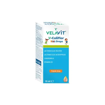 Velavit V-ColiFlor Kids Drops Probiyotik Damla 10 ml - 1