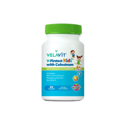 Velavit V-firstect Kids With Colostrum 30 Tablet - 1