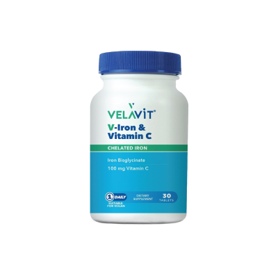 Velavit V-Iron & Vitamin C 30 Tablet - 2