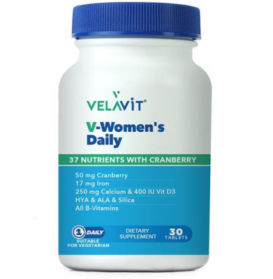 Velavit V-Womens Daily Takviye Edici Gıda 30 Tablet - 1