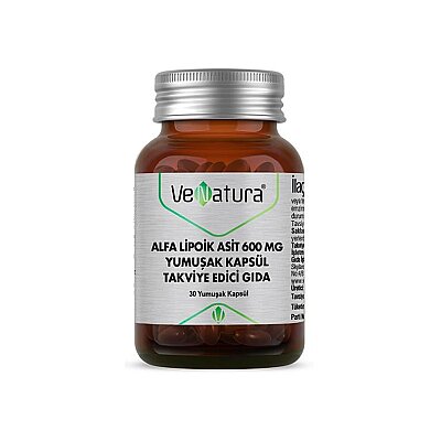 Venatura Alfa Lipoik Asit 600 mg 30 Kapsül - 1