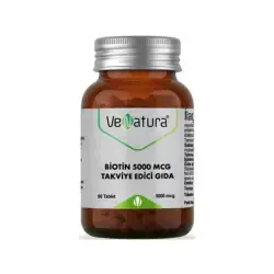 Venatura Biotin 5000 mcg 90 Tablet - Venatura