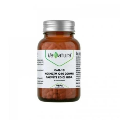 Venatura CoQ-10 Koenzim Q10 200 mg 30 Kapsül - 1