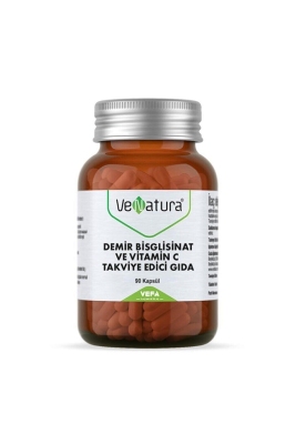 Venatura Demir Bisglisinat ve Vitamin C 90 Kapsül - 2