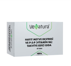 Venatura Hayıt Meyve Ekstresi ve P-5-P (Vitamin B6) 60 Tablet - VeNatura