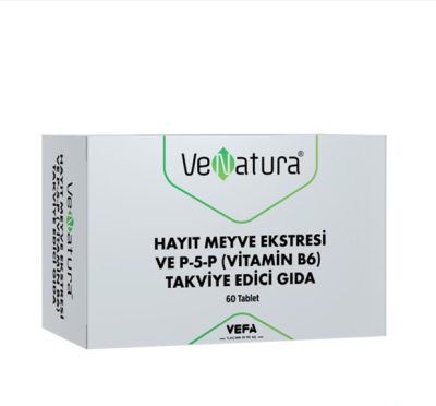 Venatura Hayıt Meyve Ekstresi ve P-5-P (Vitamin B6) 60 Tablet - 1