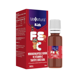 Venatura Kids Mikroenkapsüle Demir ve Vitamin C Takviye Edici Gıda 20 ml - 2