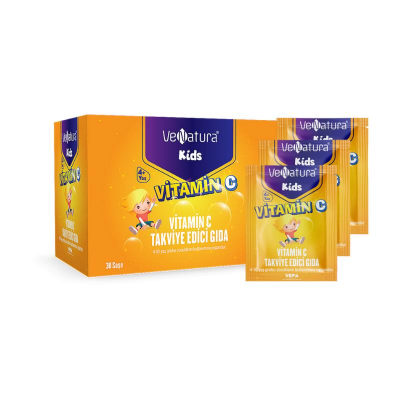 Venatura Kids Vitamin C Takviye Edici Gıda 30 Saşe - 1