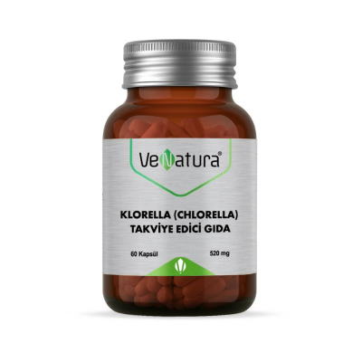 Venatura Klorella (Chlorella) Takviye Edici Gıda 60 Kapsül - 1