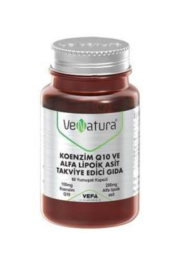 VeNatura Koenzim Q10 ve Alfa Lipoik Asit 60 Yumuşak Kapsül - 1