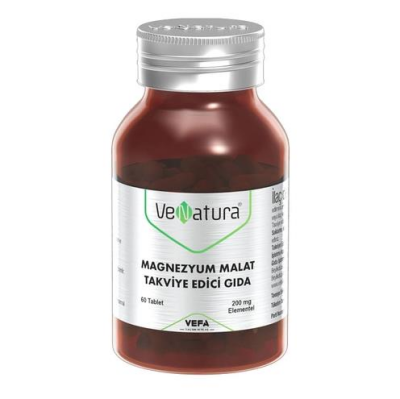 VeNatura Magnezyum Malat Takviye Edici Gıda 60 Tablet - 1