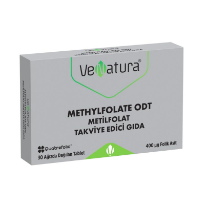 Venatura Metilfolat ODT Takviye Edici Gıda 30 Tablet - 1