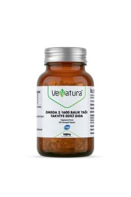 VeNatura Omega 3 1600 Balık Yağı 30 Yumuşak Kapsül - 1