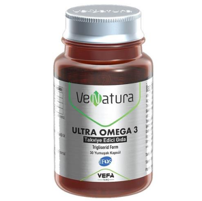 VeNatura Ultra Omega 3 Takviye Edici Gıda 30 Kapsül - 1