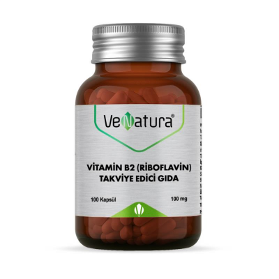 VeNatura Vitamin B2 (Riboflavin) 100 Kapsül - 1