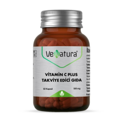 Venatura Vitamin C Plus 60 Kapsül - VeNatura