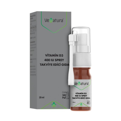 VeNatura Vitamin D3 400 IU Sprey 20 ml - 1