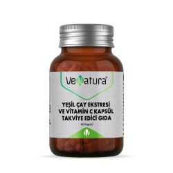 VeNatura Yeşil Çay Ekstresi ve Vitamin C 60 Kapsül - VeNatura