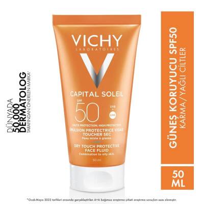 Vichy Capital Soleil Spf 50 Güneş Koruyucu Emülsiyon 50 ml - 2