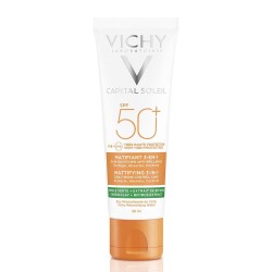 Vichy Capital Soleil Spf 50+ Matlaştırıcı Yüz Güneş Kremi 50ml - 1