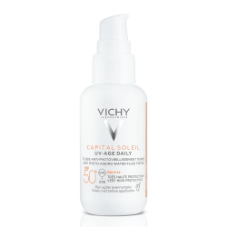 Vichy Capital Soleil UV-Age Daily SPF 50+ Renkli Güneş Koruyucu Krem 40 ml - 1