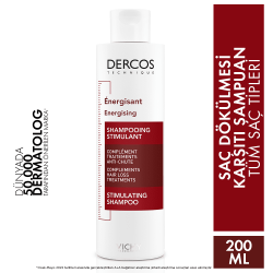 Vichy Dercos Energising Saç Dökülmesine Karşı Şampuan 200ml - 2