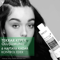 Vichy Dercos Kepek Karşıtı Şampuan 200 ml Normal ve Yağlı Saçlar - 7