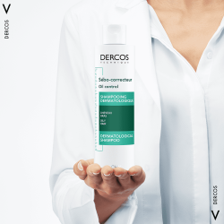 Vichy Dercos Oil Control 200 ml Yağlanma Karşıtı Şampuan - 8