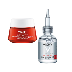 Vichy Liftactiv Kırışıklık ve Leke Karşıtı Bakım Yapmaya Yardımcı Yüz ve Göz Bakım Seti - 4