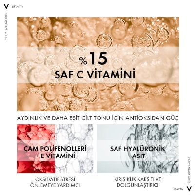 Vichy Liftactiv Supreme C Vitamini Aydınlatıcı Serum 20 ml - 17