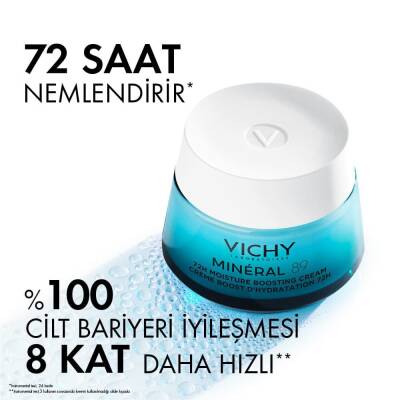 Vichy Mineral 89 Boosting Nemlendirici Bakım Kremi 50 ml - 5