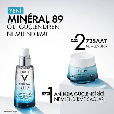 Vichy Mineral 89 Moisture Boosting Rich Cream 50 ml-Kuru Ciltler - 8