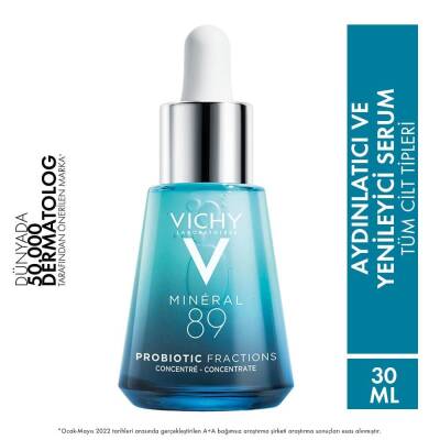 Vichy Mineral 89 Probiyotik Aydınlatıcı Yenileyici ve Onarıcı Serum 30 ml - 2
