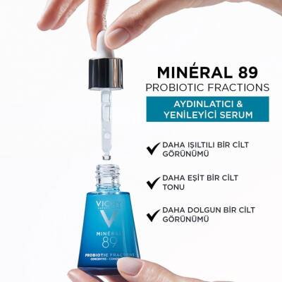 Vichy Mineral 89 Probiyotik Aydınlatıcı Yenileyici ve Onarıcı Serum 30 ml - 3