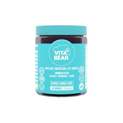Vita Bear Strong Hair Gummy Vitamin 60 adet - 1