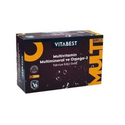 Vitabest Multivitamin 30 Yumuşak Kapsül - 1