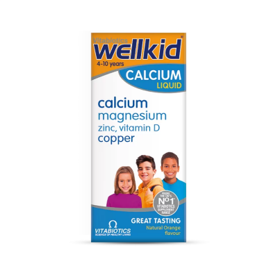 Vitabiotics Wellkid Calcium Liquid Şurup 150 ml - 1