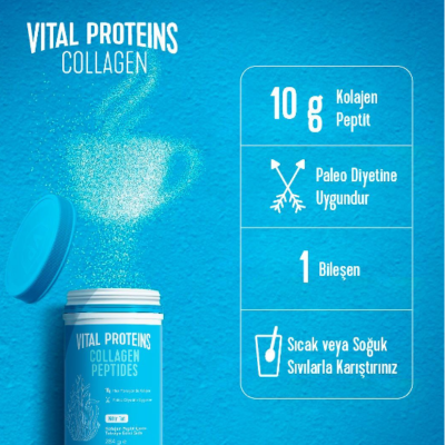 Vital Proteins Collagen Peptides Nötr Tat 284 gr - 5