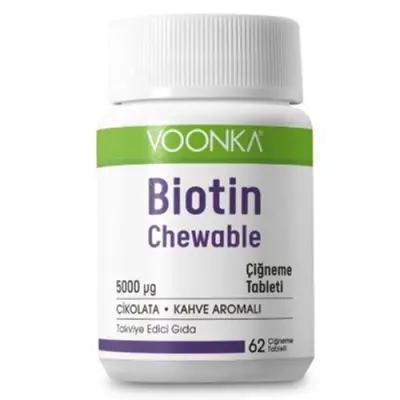 Voonka Biotin Chewable Takviye Edici Gıda 62 Tablet - 1