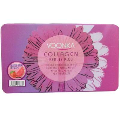 Voonka Collagen Beauty Plus 30 Şase Karpuz Çilek Aromalı - 1