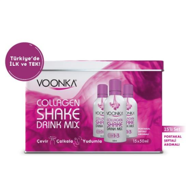 Voonka Collagen Beauty Shake Drink Mix 15x50 ml - 1
