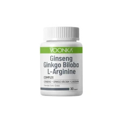 Voonka Ginseng Ginkgo Biloba L-Arginine 30 Kapsül - 2