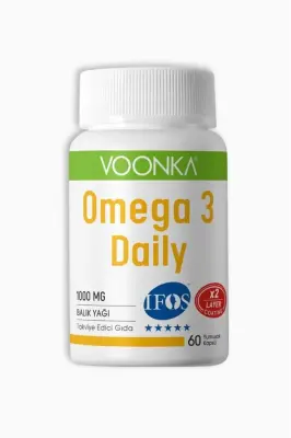 Voonka Omega 3 Daily 60 Kapsül - 1