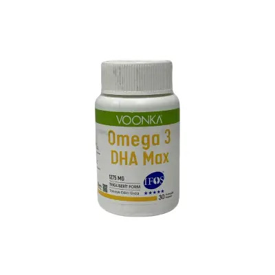 Voonka Omega 3 DHA Max Takviye Edici Gıda 30 Kapsül - 2