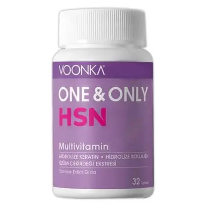 Voonka One And Only HSN Multi̇vi̇tami̇n 32 Tablet - 1