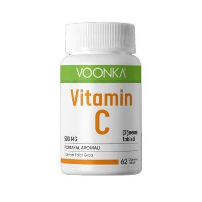 Voonka Vitamin C Çiğneme 62 Tablet - 1